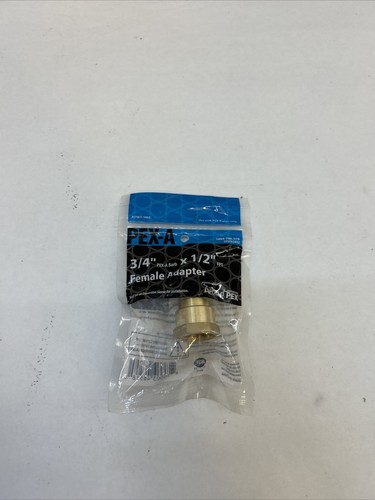 3/4 Zoll Messing Pex-a Widerhaken x 1/2"" FNPT Buchse Adapter Typ A Apollo Pex SNF C1