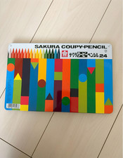 Crayon Sakura Coupy 24 couleurs Japon neuf