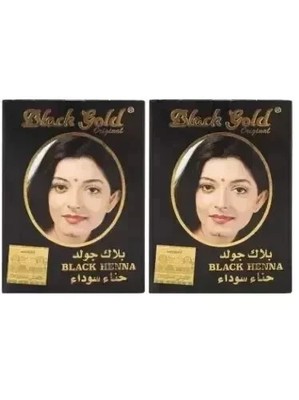 Iqra Beauty, Henna Black Gold Haarfarbe 10g x 6 (20er Pack)