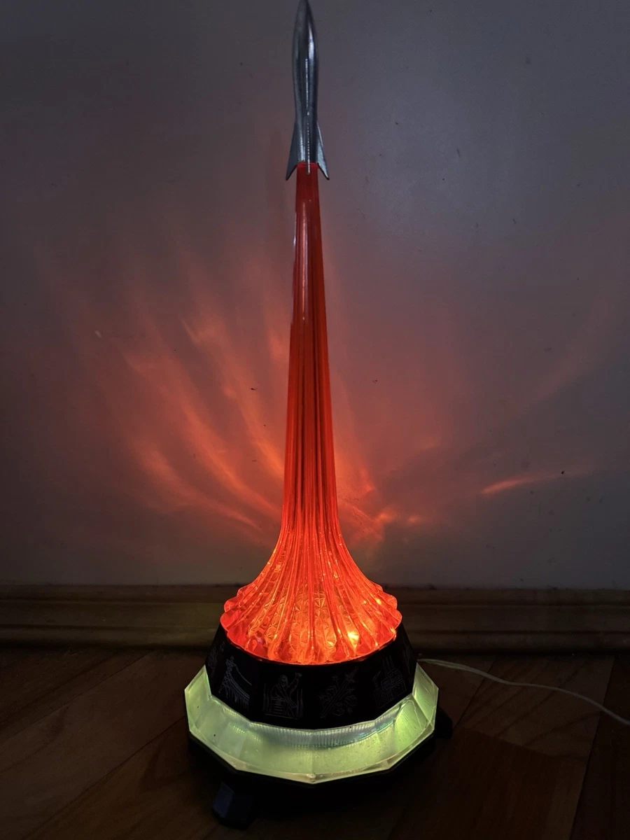 Rocket Lamp In Russian & Soviet Space Program Collectibles for