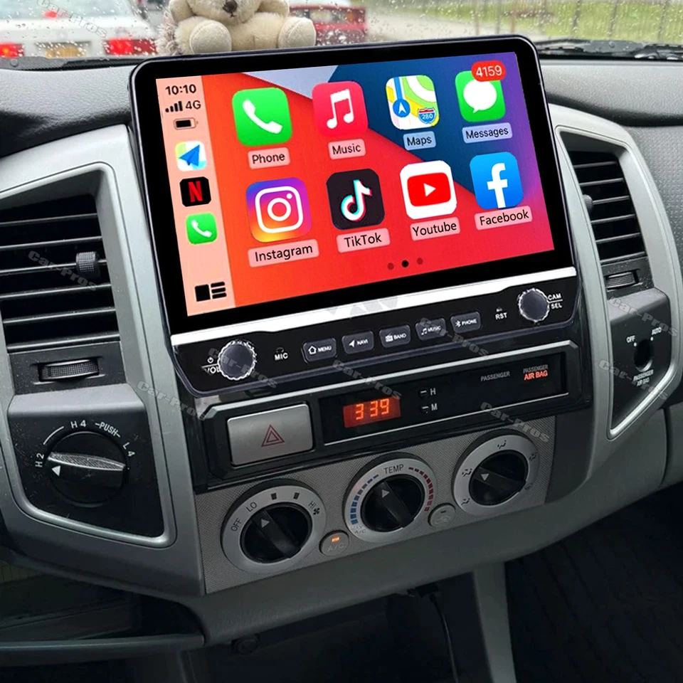 Para Toyota Tacoma 2005-2013 Android 13 Apple Carplay Coche Radio Estéreo GPS NAVEGACIÓN Foto 4 de 4