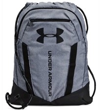 Under Armour UA Undeniable Sackpack Drawstring Backpack Gray 1369220-012 NWT