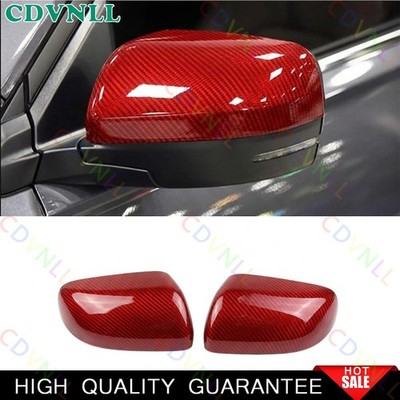 For Honda Pilot 2023-2026 Red Carbon Fiber Exterior Reversing Mirror Decor Cover
