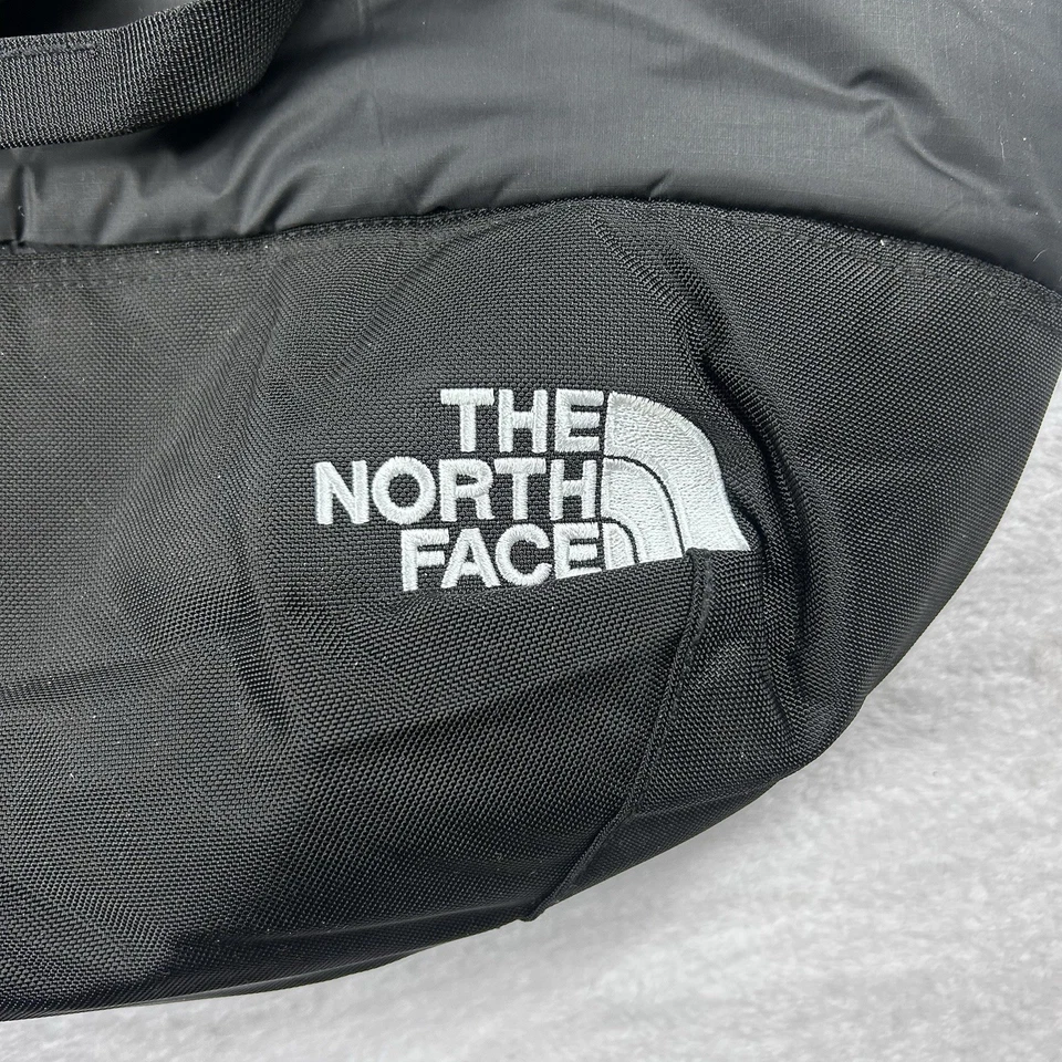 Bolso de hombro The North Face Nuptse Puffer negro nuevo con defecto leer Foto 2 de 4