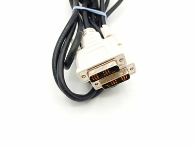 RS-232 Seriell Kabel D-Sub/DB9 9-polig Stecker-Stecker 1:1 Rund Schwarz/Weiß