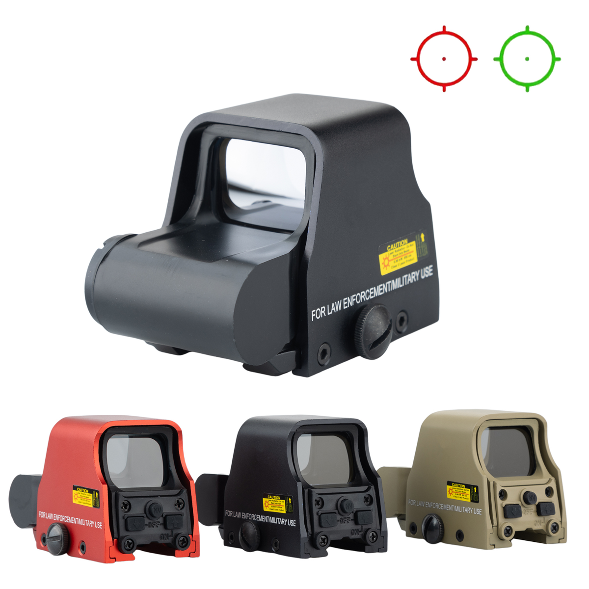 553 Holographic Sight Red/Green Circle Dot Reflex Scope For