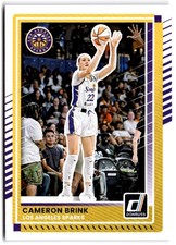 2025 Donruss WNBA #2 Cameron Brink Los Angeles Sparks