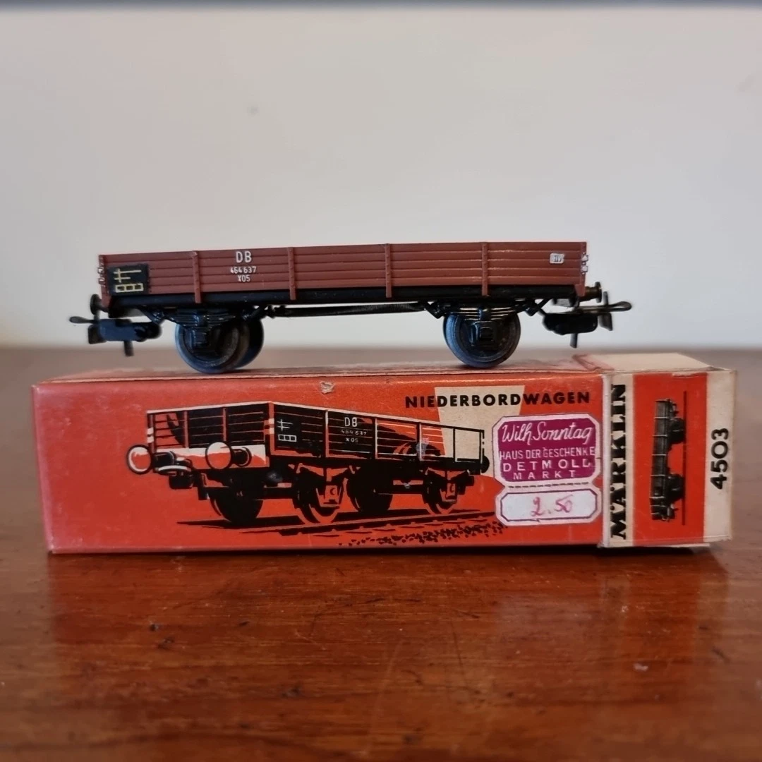 2x Märklin 48055 Grossraum-Schiebewandwagen Habbiillns | Kaufen auf