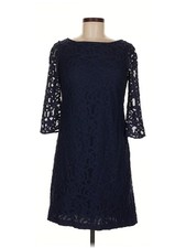 Nine West Women Blue Cocktail Dress 6