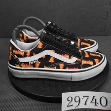 Vans Old Skool Shoes Mens Size 6 Thrasher Flame Collaboration Skate PopCush