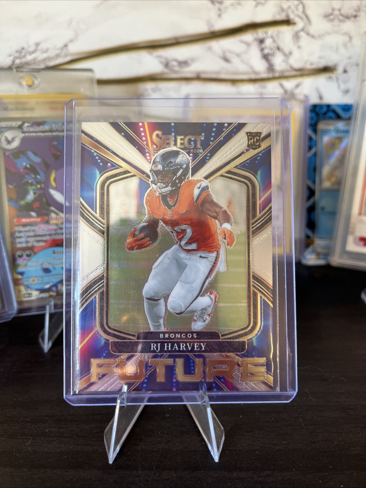 2025 Panini Select - Select Future RJ Harvey #5 (RC)