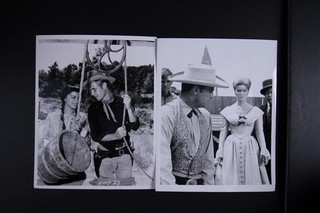 LOT: Twenty Four 1960s 1970s TYPE 1/VINTAGE WESTERN MOVIES PHOTOS (id2515)