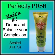 Perfectly Posh Kale'n It!  Creamy Detox & Balancing Face Wash - Free Shipping 