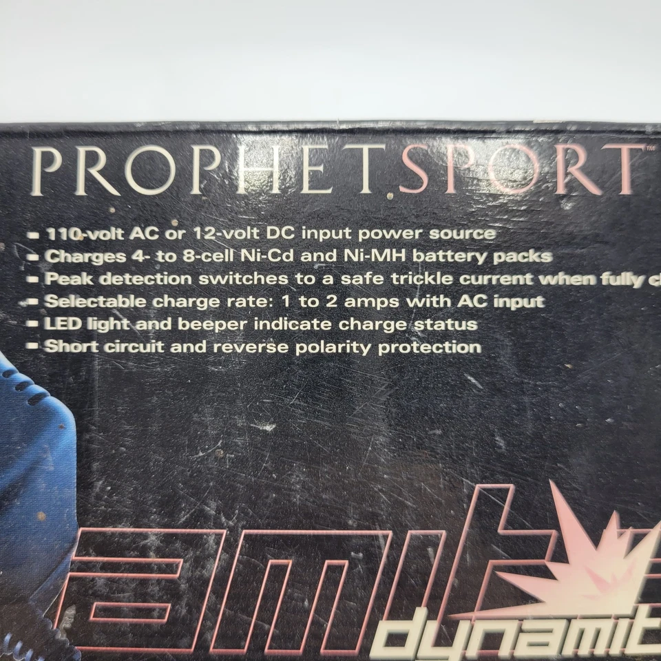 Dynamite Prophet Sport Compact AC/DC Charger Ni-Cd Ni-MH EUC Open Box - Image 3 of 4