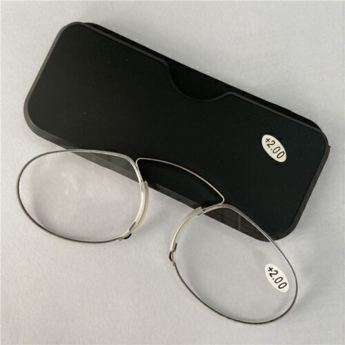Occhiali Da Lettura Ultrasottili Con Clip Al Naso - Da +1.0 A +3.0 - Lenti In TR90 - Foto 4