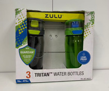 Zulu Tritant Water Bottles, 473ml 2pk