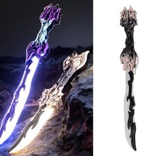 Light Up Sword Foldable Rechargeable Color Changing LED Light Up Sword Toy GRRC