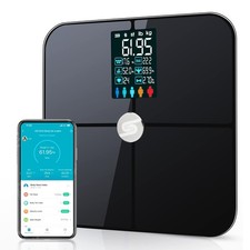 Smart Scale for Body Weight, Digiatl Weight Scale with Large LCD Display, 17 ...