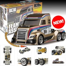 Team Associated RC10 American Custom 6x6 1/10 Electric Semi-Truck Kit 30143