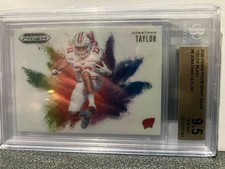 2020 Panini Prizm Draft Picks - Color Blast Jonathan Taylor #6 (RC) BGS 9.5 SSP