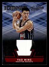 2015-16 PANINI ABSOLUTE ICONIC MATERIALS #30 YAO MING GU 72/99