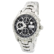As-Is TAG Heuer Link Calibre 16 Ref. CJF211A 41mm Black Dial #W36082-1