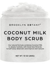 Coconut Milk Body Scrub - Moisturizing Exfoliating Scrub for Body, Face, Hands