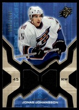 2006-07 SPx JERSEY ROOKIE Jonas Johansson Rookie 0922/1999 Washington Capitals