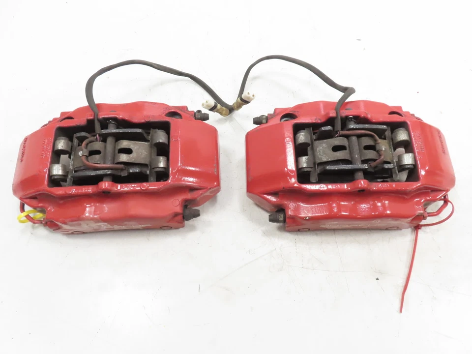 00 Porsche Boxster S 986 #1316 Juego de pinzas, delanteras y traseras Brembo rojo 996351426 99 Foto 2 de 4