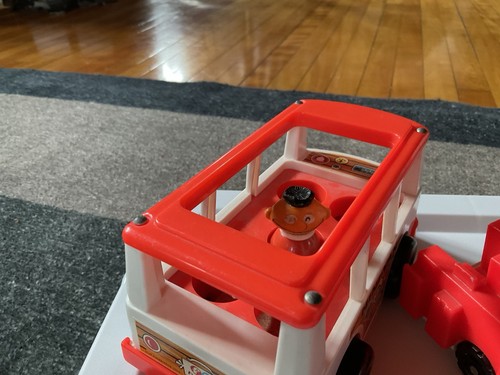 Fisher Price Little People Pompier, Motoneige, Mini Bus 2 Personnes - Photo 6/7