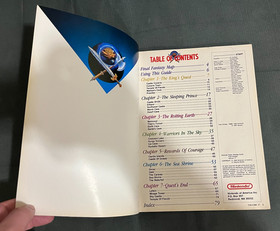 Final Fantasy Strategy Guide Nintendo Power  Volume #17 October 1990 NES