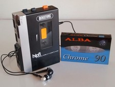 Vintage Binatone Hipfi Personal Stereo Cassette Player Walkman Cloneman 1981