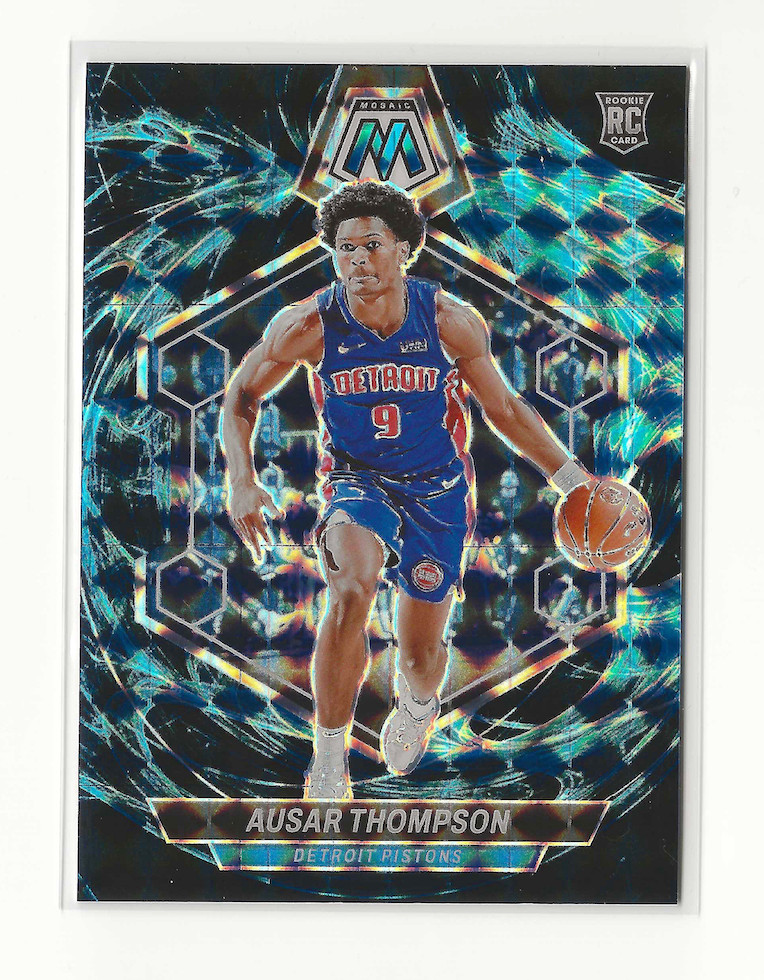 2023-24 Panini Mosaic - Rookies Ausar Thompson #226 Genesis Mosaic Prizm (RC)