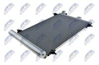 Kondensator Klimaanlage NTY CCS-CT-007 Aluminium FüR Peugeot 406 8B Break 8E 607