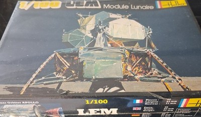 Heller 1/100 LEM module lunaire N 021 Lunar Orbiter Apollo new