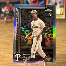 2025 Topps Chrome Update - Rookie Debut Mick Abel #USC87 Sepia Refractor (RC)