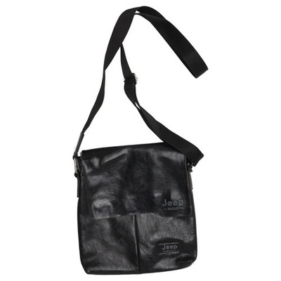 Jeep Buluo, Umhängetasche, Herren, Schwarz, Sonstiges, 24, 3, 25 cm #yFG