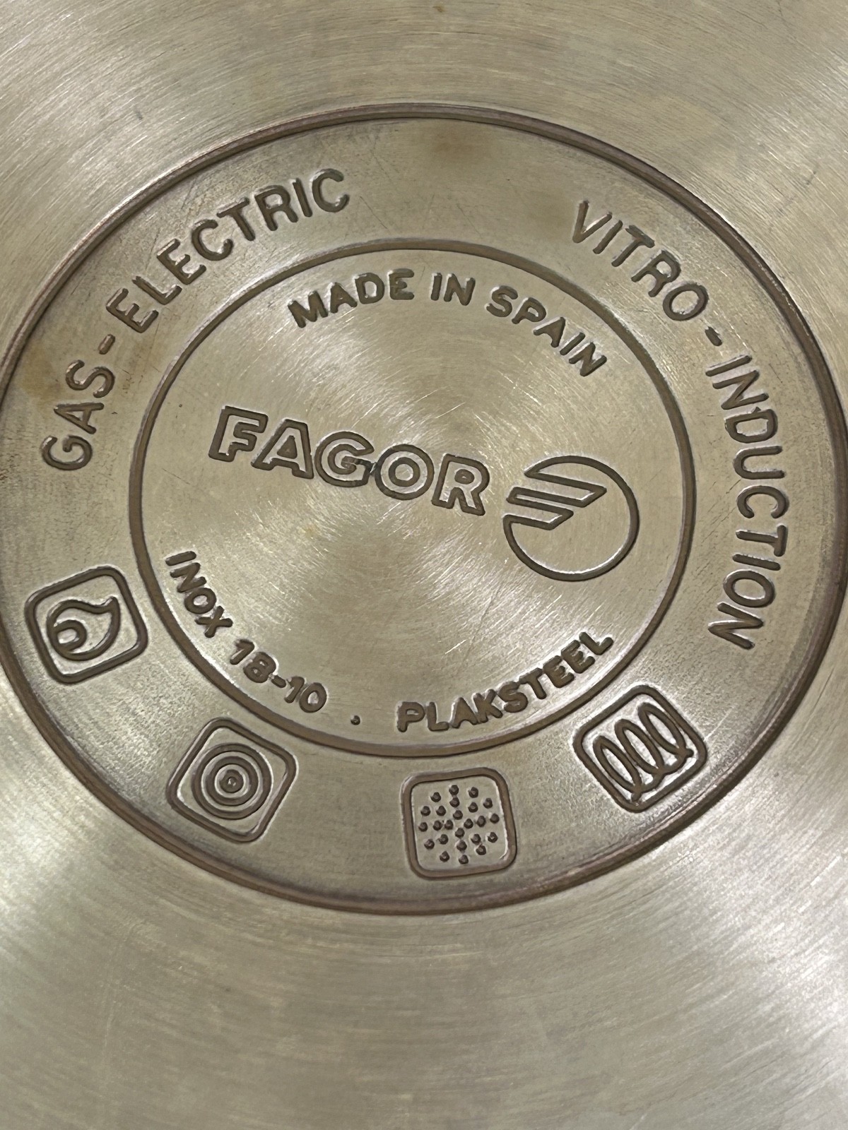 Vintage Fagor Multirapid 3 Liter Stainless Steel Pressure Cooker * Rare Size B53