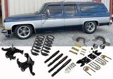 1973-1991 Suburban 4/6" Drop Complete Lowering Kit with Nitro Shocks