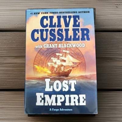 A Fargo Adventure: Lost Empire Blackwood, Clive Cussler 2010 HCDJ 1st Ed 1st Pri