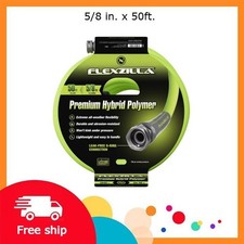 Flexzilla Premium Grade Garden Hose, 5/8 in. x 50ft., Hybrid Polymer, ZillaGreen