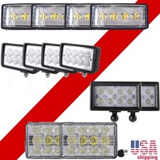 For John Deere 7210 7410 7610 7710 7810 7200 7400 7600 7800 Led Work Lights Kit 