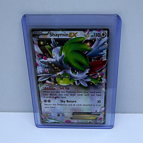 The Pokémon Company Shaymin EX 77/108 Roaring Skies Holo Ultra Rare 110 HP EN