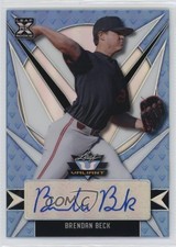 2021 Leaf Valiant Platinum Blue /35 Brendan Beck #BA-BB2 Auto 2y0