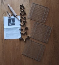 Weihnachtsbaum Backset Kuchen Torte Keks Sterne Backform Ausstecher mit Wellholz