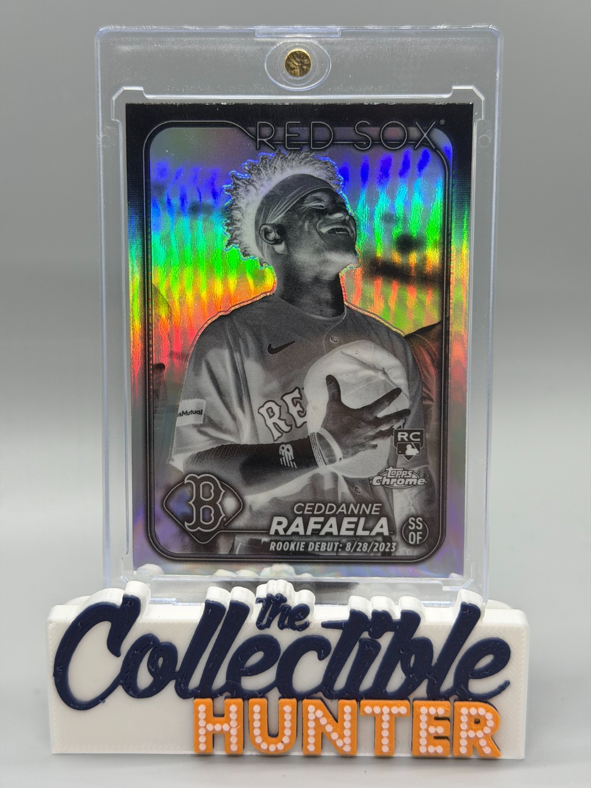2024 Topps Chrome Update CEDDANNE RAFAELA USC44 Negative Refractor Rookie RC