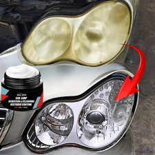 Car Headlight Restoration Polishing Kit - Scratch Remover Oxidation Cleaner