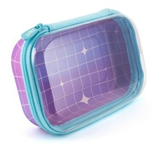 ZIPIT Clear Top Pencil Case for Girls, Durable Pencil Box for School, Large C