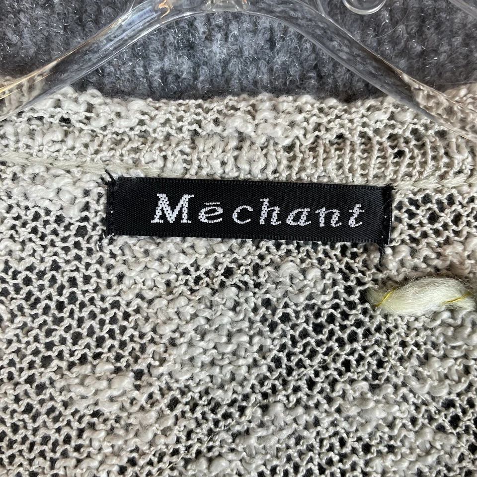 Cárdigan Mechant Boho Hippie Mujer M Floral Cuello en V Adornado Asimétrico Foto 4 de 4