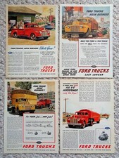 Four 1946 Ford Truck Ads Original Magazine 10 34 X 7 34 One Price For Four Four 1946 Ford Truck Ads Original Magazine 10 34 X 7 34 One Price For Four